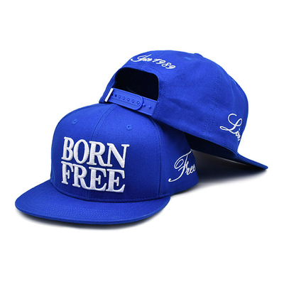 BSCI Factory Custom Hat Snapback 3d Bordir Snap Back Caps
