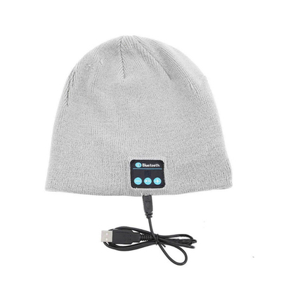 2019 Item Hadiah Topi Beanie Wanita yang Dapat Dicuci dengan Headphone Bluetooth