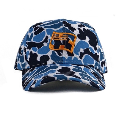 Dewasa Camo Printed Baseball Caps OEM / ODM ACE Headwear Ringan