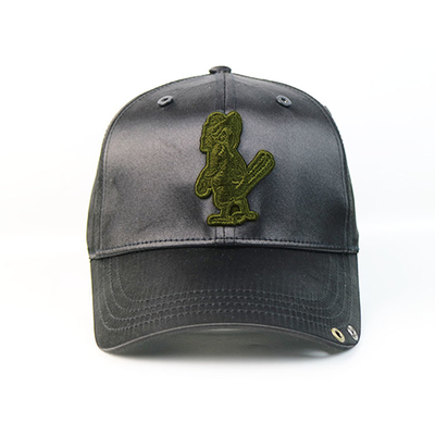 56-60cm Topi Baseball Logo Kustom / 100% Polyester Kosong Topi Ayah Nilon