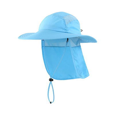 Hiking Neck Cover 55cm Fisherman Bucket Hat Digital Printed