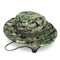 Militer Kamuflase Mesh Boonie Bucket Cap Untuk Berburu Hiking Climbing