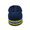 Topi Knit Beanie Polyester Logo Kustom Untuk Acara Santai Lingkar 58CM