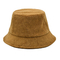 Topi ember kain handuk baru untuk kerai wanita musim gugur dan musim dingin