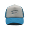 Topi Sopir Truk Snapback Uniseks dengan Topi Jaring Spons Logo Bordir
