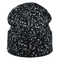 Fashion acrylic polyester wol merajut topi topi untuk pria wanita