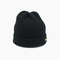 Custom Musim Dingin Cuffed Knitted Hat Patch Mental Beanies Warna Solid Unisex Caps Panas