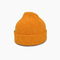 Custom Yellow Knit Beanie Hats 58cm Untuk Musim Dingin Unisex Dewasa