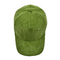 Green Curved bordir Baseball Caps 58-68cm/22.83-26.77 Inch Ukuran khusus