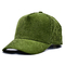 Green Curved bordir Baseball Caps 58-68cm/22.83-26.77 Inch Ukuran khusus
