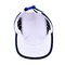 Disesuaikan Eyelets 5 Panel Camp Hat Flat Brim Waterproof Nylon Camper Cap