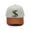 Full Seasons bordir topi bisbol untuk setiap usia handuk bordir logo kulit visor dan tali punggung