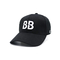 Fashion Style Cap Baseball Bersulam Dengan Eyelet Bersulam Dan Logo Metal Back Closure