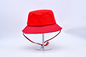 Topi Boonie Ringan Bernapas Untuk Petualangan Luar Ruangan Campuran Unisex Katun/Polyester Warna Khaki