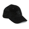 Unisex dilengkapi topi baseball tidak terstruktur, topi bisbol beludru hitam cepat kering