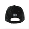 Unisex dilengkapi topi baseball tidak terstruktur, topi bisbol beludru hitam cepat kering