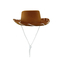56-60cm Boonie Hat Bordir Outdoor Dengan Brim Pendek / Topi Matahari Untuk Mens Untuk Melindungi Dari Matahari