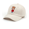 100% Katun Anak-anak Dipasang Topi Topi Olahraga logo Kustom bordir Polos