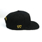 Mode 100% Katun Topi Snapback Penuh Besar Dengan Desain Logo Bordir 3d