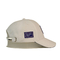 Topi Baseball Putih Cetak Kustom / Gorras Baseball Hat 3D Rubber Patch Cotton
