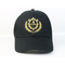 Logo Cetak Bordir Topi Baseball Kapas Dibuat Tali Topi Olahraga Adjustable Dengan Gesper Logam