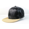3D Bordir PU Flat Brim Snapback Hats / Hip Hop Fluorescent Cap