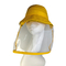 Topi Pelindung Multifungsidengan PVC Visor Wajah Anti - Meludah Polusi Anti - Air liur Mengisolasi Tutup Air Liur