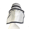 Topi Pelindung Multifungsidengan PVC Visor Wajah Anti - Meludah Polusi Anti - Air liur Mengisolasi Tutup Air Liur