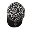 Durable PU Fabric Flat Brim Snapback Hats Ukuran 56-58cm Dicetak Penuh