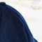 Navy Blue Hangat Musim Dingin Tebal Memancing Ember Topi Logo Kustom