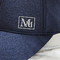 Topi Baseball Cetak Biru Terstruktur Disesuaikan, Logo Reflektif Cepat Kering Dry