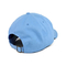 OEM Warna Biru Tidak Ada Logo Kain Katun Topi Bisbol