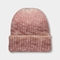 56cm Topi Beanie Rajut Untuk Gadis Tie Dye Warna Gradien Luar Ruangan Fleksibel Tebal Topi Musim Dingin