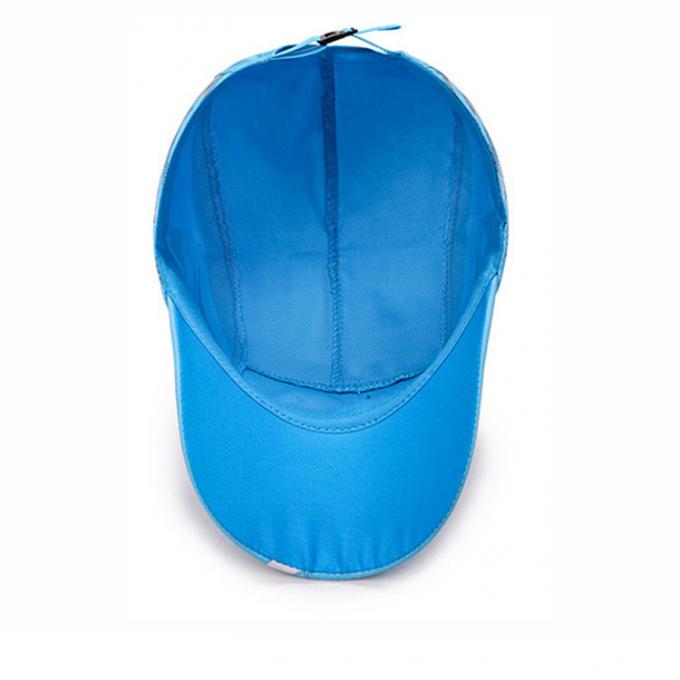 5 Panel Camper Hat 100% polyester lipat outdoor topi olahraga kain dryfit