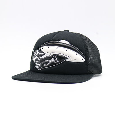 58cm Flat Brim Snapback Hats Visor Wild Personality Hip Hop Cap Untuk Pria