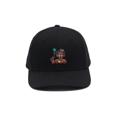 Lubang Lubang Topi Bisbol 6 Panel 6 Jahitan Sesuai Warna Kain Jahitan Diperkuat