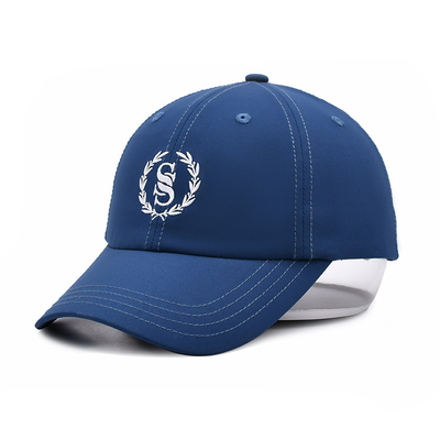 Premium 6 Panel Baseball Cap Kain Katun Dan Flat bordir jahitan