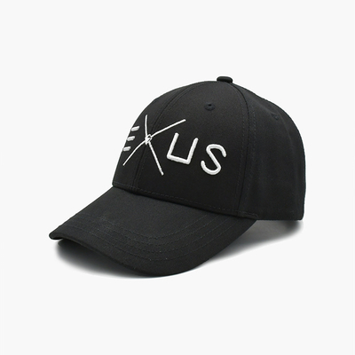 Tali yang dapat disesuaikan Kap Baseball 6 Panel Terstruktur Dengan Kain Warna yang Cocok