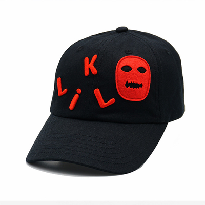 Profil Unconstructed 6 Panel Baseball Cap Dengan Warna yang Dapat Dikustomisasi Dan Jahitan yang Diperkuat