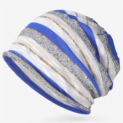 ACE Topi Slouchy Rajut Hangat Musim Dingin Ukuran Besar Unisex Dewasa Mode Logo Kustom Bahan Lembut