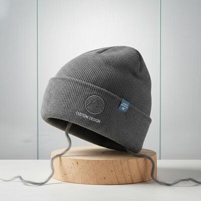 Opsi Desain Khusus Topi Merino Beanie Ringan Bernafas untuk Musim Dingin dan Merek Perusahaan