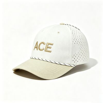Desain Khusus Topi Golf yang Dapat Disesuaikan dengan Kain Bernapas dan Tali yang Dapat Disesuaikan untuk Kenyamanan Pribadi