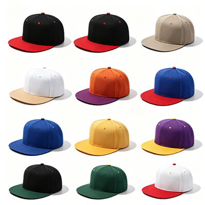 Topi Snapback Pinggiran Datar Katun Logo Khusus Menampilkan Kain Tahan Lama Ideal untuk Acara Olahraga Mode Perkotaan dan Santai
