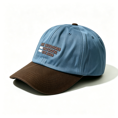 Sports Dad Hat dengan 100% Cotton Twill Adjustable Metal Clamp Buckle dan Desain Ringan Bernafas