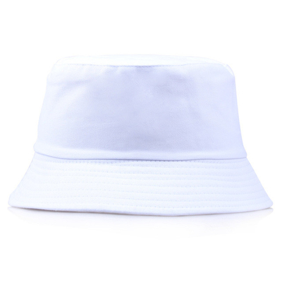 Topi Ember Lipat Putih Street Headwear Topi Nelayan Luar Ruangan Untuk Pria Wanita