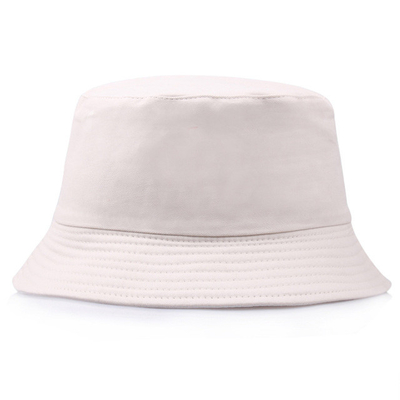 Topi Ember Lipat Putih Street Headwear Topi Nelayan Luar Ruangan Untuk Pria Wanita
