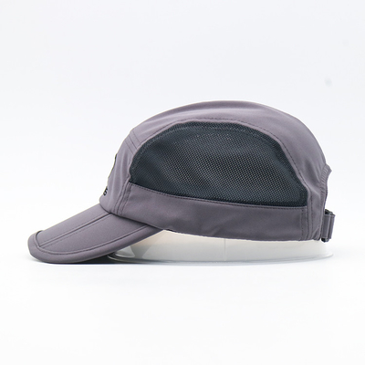 Warna Solid 5 Panel Topi Kemping Untuk Wanita Gorras Pria Mahkota Rendah Klasik Menyesuaikan Gorros