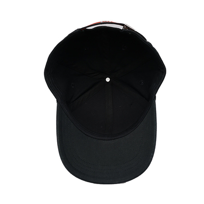 60cm Bordir Bisbol Topi Luar Ruangan Kasual 6 Panel Bisbol Topi