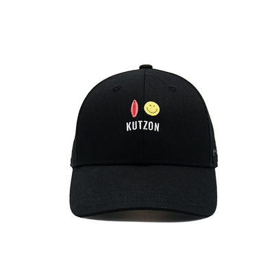 60cm Bordir Bisbol Topi Luar Ruangan Kasual 6 Panel Bisbol Topi