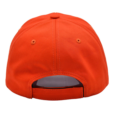 Topi Bisbol Kasual Unisex Velcro Gesper Belakang Kerai Melengkung 6 Panel Dahi Topi Musim Panas
